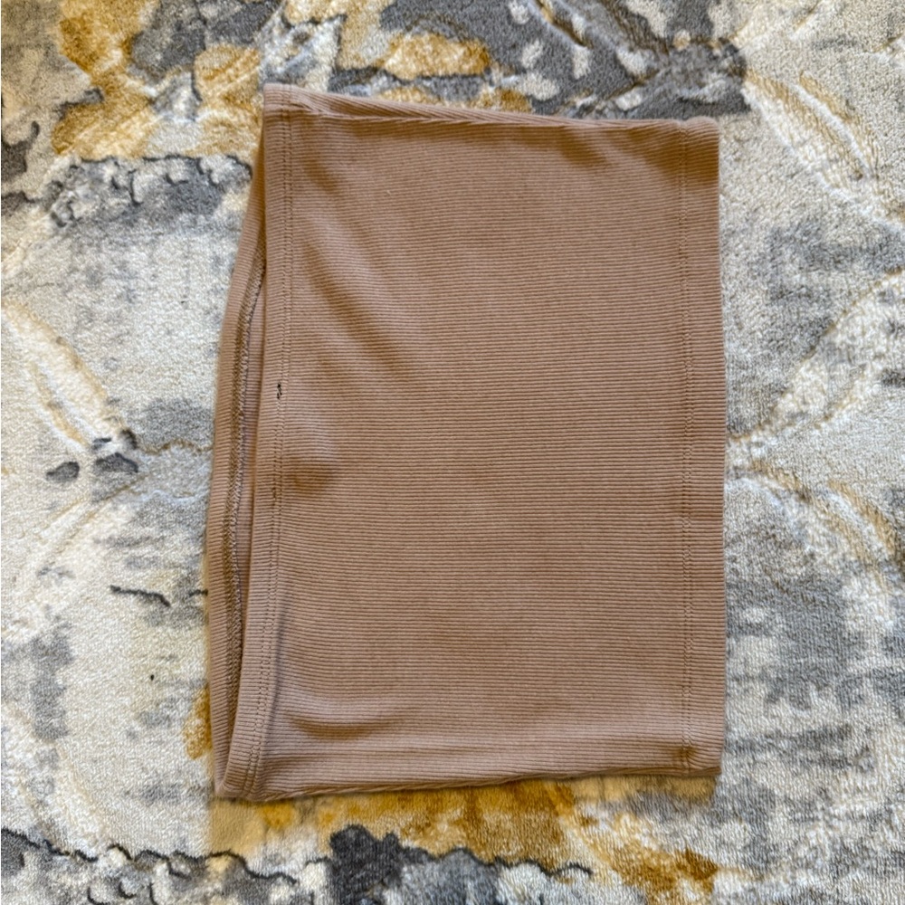 Forever 21 Tan Ribbed Crop Top - Picture 2 of 3